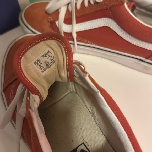 Rustic Orange Vans - Picture 2 of 4
